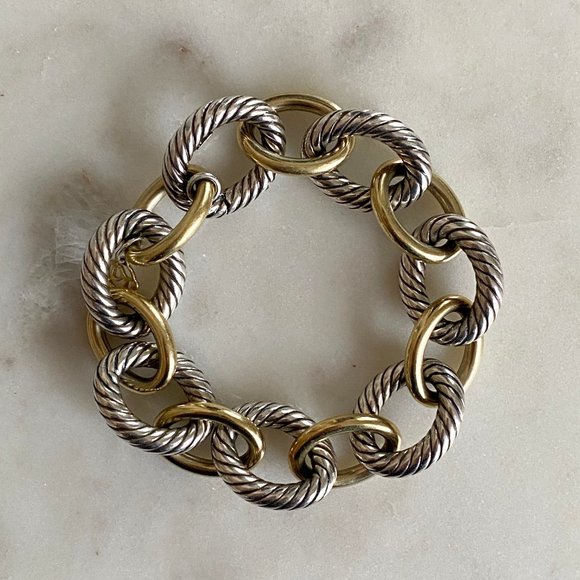 David Yurman Jewelry - David Yurman Large Oval Link Bracelet